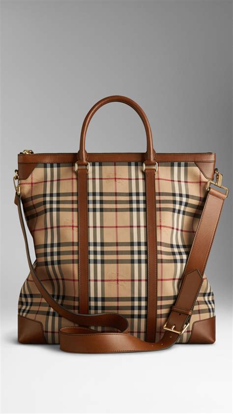 large burberry tote bag